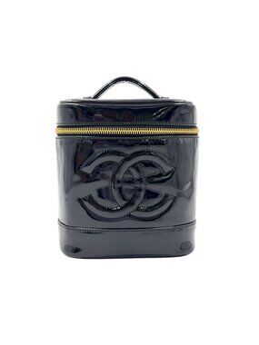 Chanel CC Logo Vanity Handbag Vertical